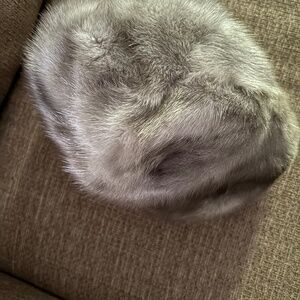 Rabbit Fur Hat Size Small